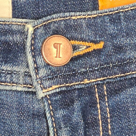 Pilcro And The Letterpress Hyphen Fit Women's Mid Rise Dark Wash Jeans Size 28 - Picture 8 of 13